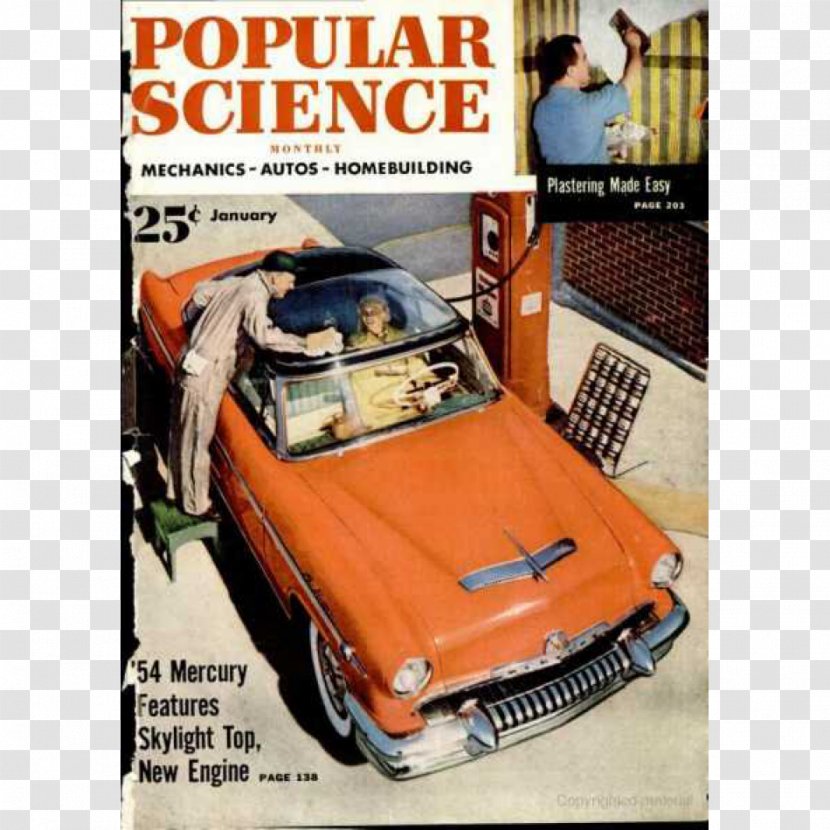 Vintage Car Magazine Model Automotive Design - Motor Vehicle Transparent PNG