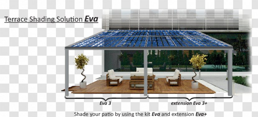 Roof Photovoltaics Solar Panels Awning Photovoltaic System - Real Estate - Grid Shading Transparent PNG