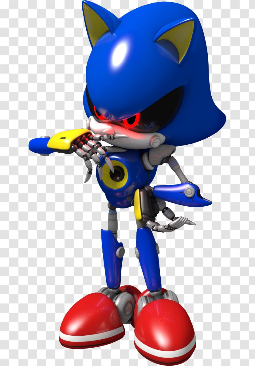 Metal Sonic The Hedgehog Character Art Robot - Personal Protective Equipment Transparent PNG