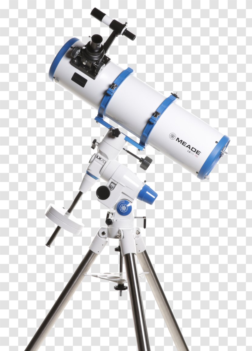 Light Meade Instruments Newtonian Telescope Reflecting - Achromatic - Sighting Transparent PNG