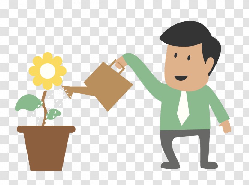 Cartoon Plant Photography - Royaltyfree - Teamwork Transparent PNG