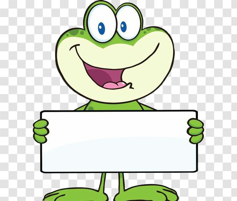 Frog Royalty-free Clip Art - Grass - Take Cardboard Cute Transparent PNG