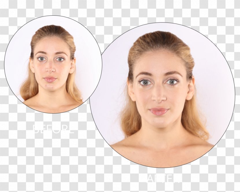 Eyebrow Chin Cheek Jaw Forehead - Beauty Guru Transparent PNG