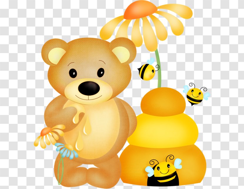 Birthday Money .de Clip Art - Flower - Bear Honey Transparent PNG