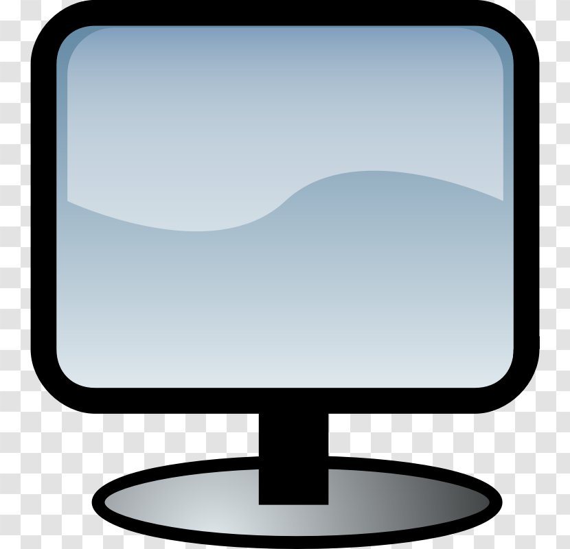 Television Clip Art Flat Panel Display Vector Graphics Computer Monitors - Plasma - Pc Sign Transparent PNG