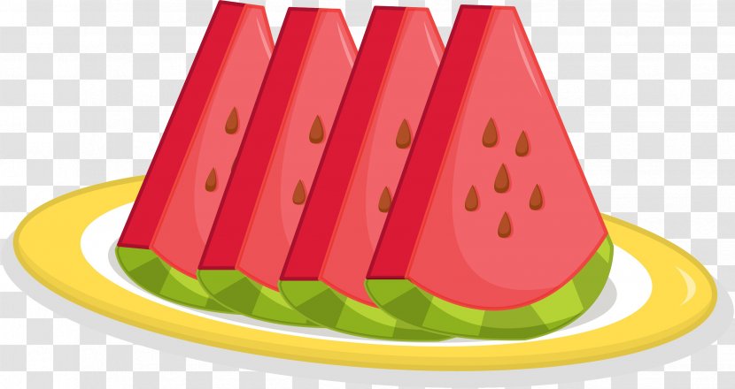 Watermelon Fried Chicken Illustration - Cucumber Gourd And Melon Family - Sweet Transparent PNG