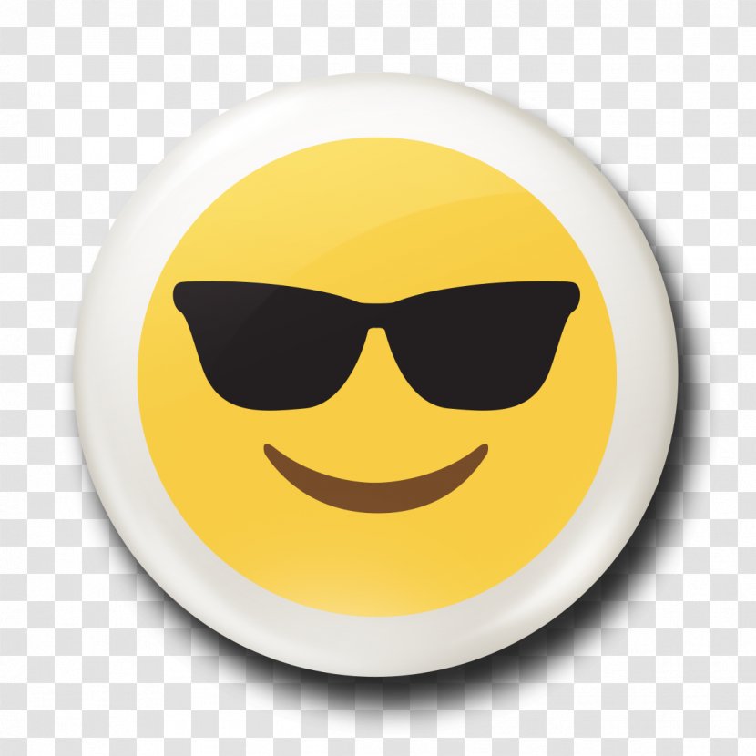 Sunglasses Emoticon Eyewear Smiley - Emoji Transparent PNG