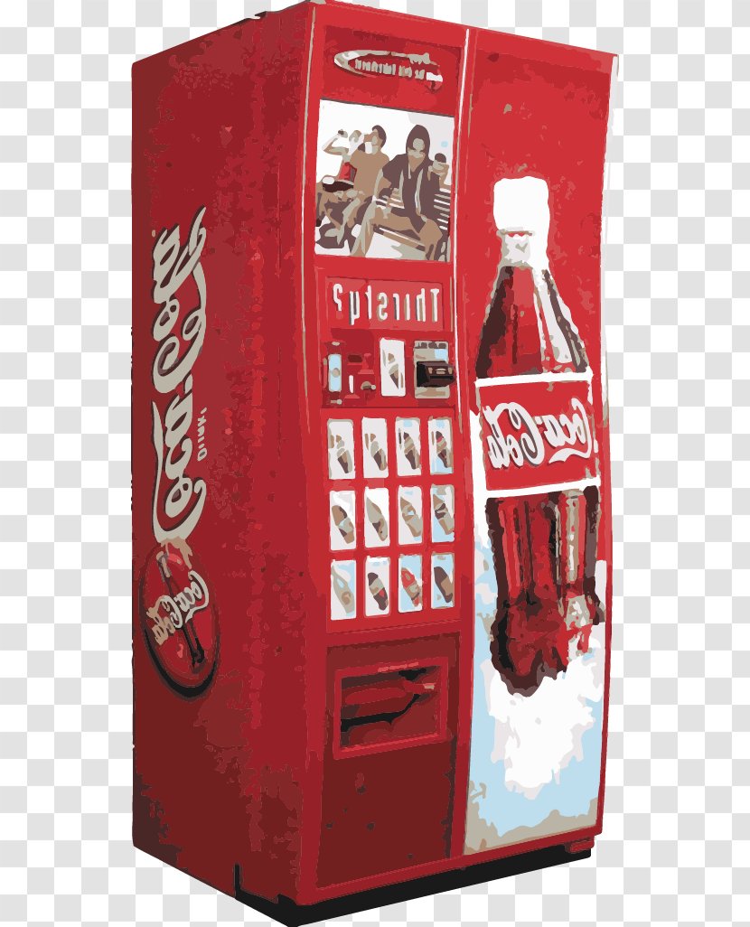 The Coca-Cola Company Vending Machines - Drink - Coca Cola Transparent PNG