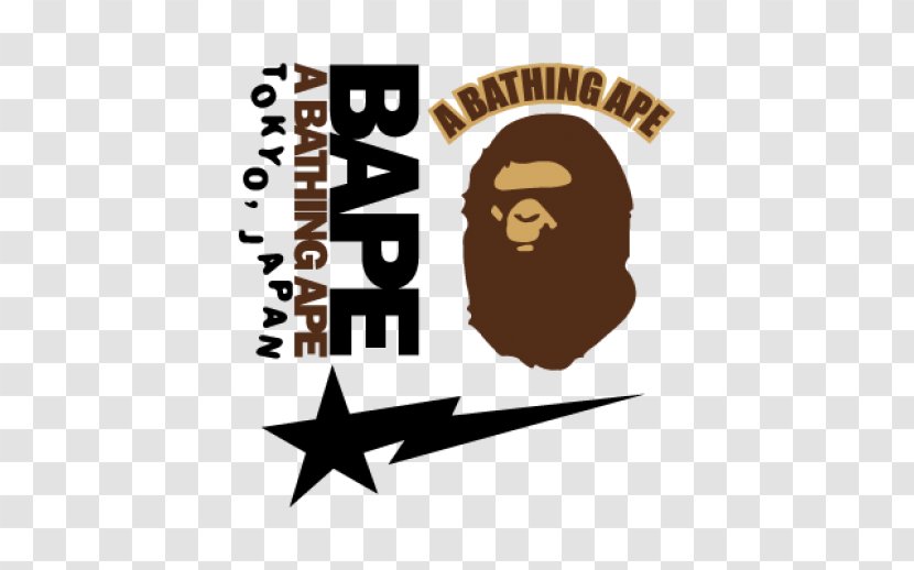 A Bathing Ape Logo Cdr - Fashion Transparent PNG