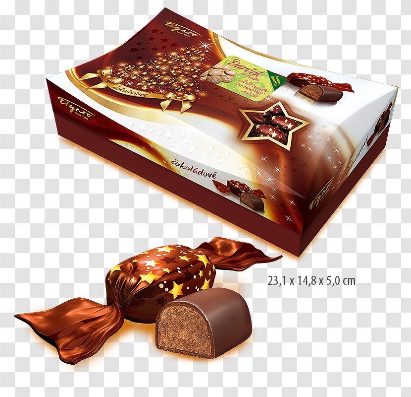 Chocolate Szaloncukor Bonbon Praline Marzipan - Toffee Transparent PNG