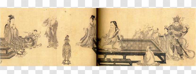 Nondualism Shanghai Museum Night-Shining White Yuan Dynasty Metropolitan Of Art - Li Gonglin Transparent PNG