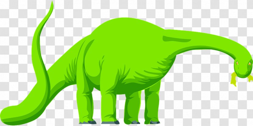 Apatosaurus Stegosaurus Clip Art Brontosaurus Herbivore - Dinosaur Transparent PNG