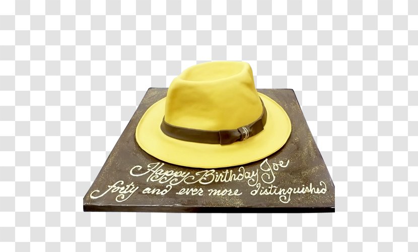 Chocolate Cake Birthday Fedora - Party Transparent PNG