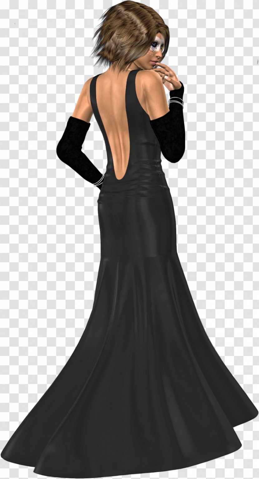 Dress Woman DeviantArt Elegance - Heart - Simple And Elegant Transparent PNG