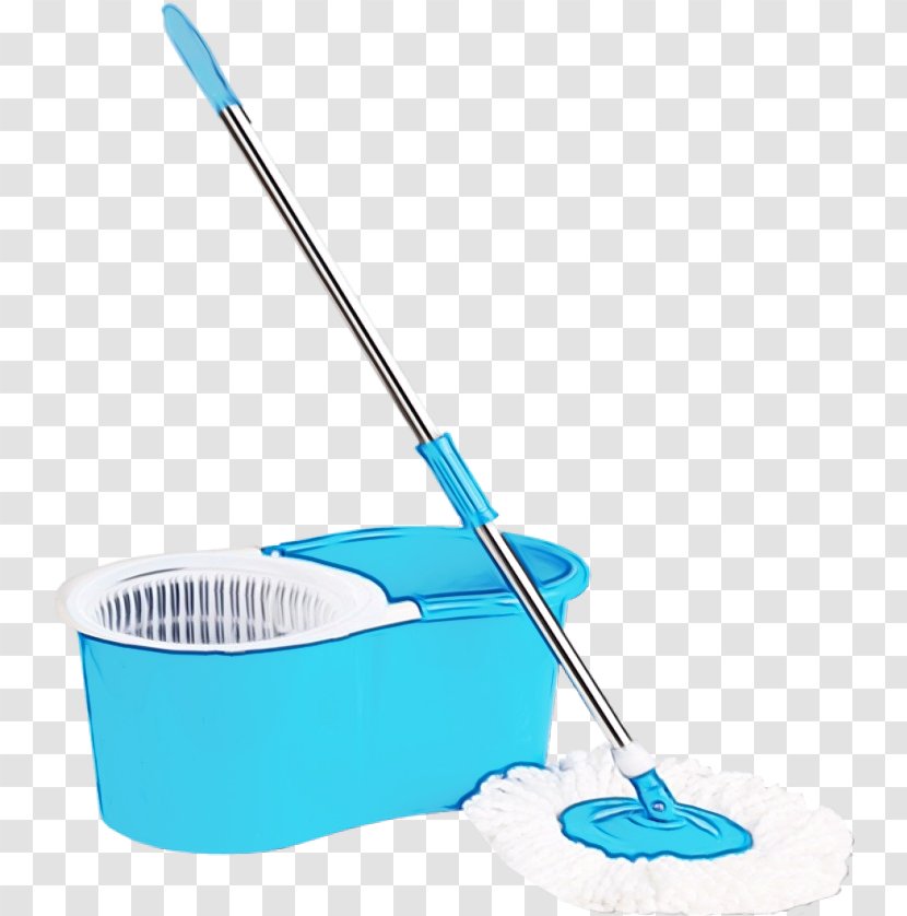 Household Cleaning Supply Mop Cleaner Cleanliness - Paint Transparent PNG
