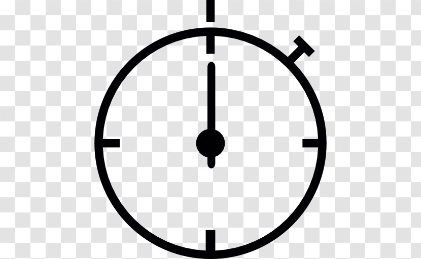 Timer Clock Flat Design - Stopwatch Transparent PNG