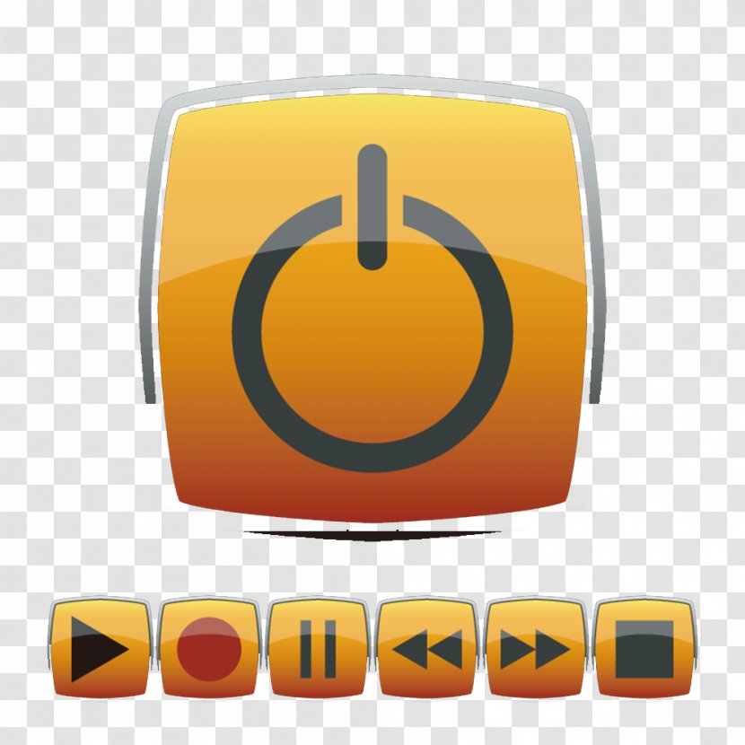 Web Button Download - Brand - Retro Player Finger Transparent PNG