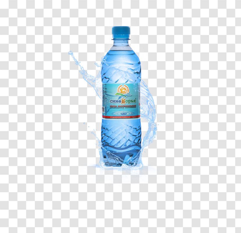 Mineral Water Bottles Distilled Carbonated Aqua Vitae - Bottle Transparent PNG