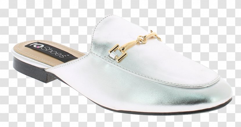 Silver Shoe Sandal Mule Woman - Contract Of Sale Transparent PNG