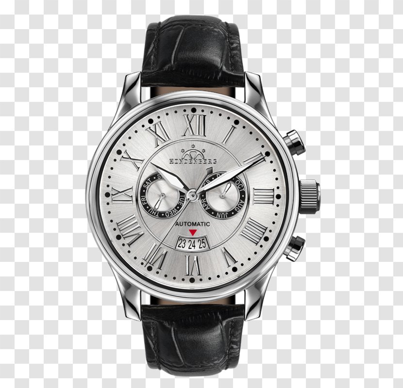 Hamilton Watch Company Skeleton Mechanical Chronograph - Metal Transparent PNG
