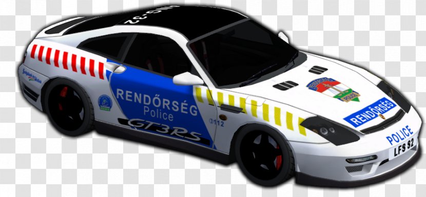 Radio-controlled Car Motor Vehicle Police Rendőrség - City Driving Transparent PNG
