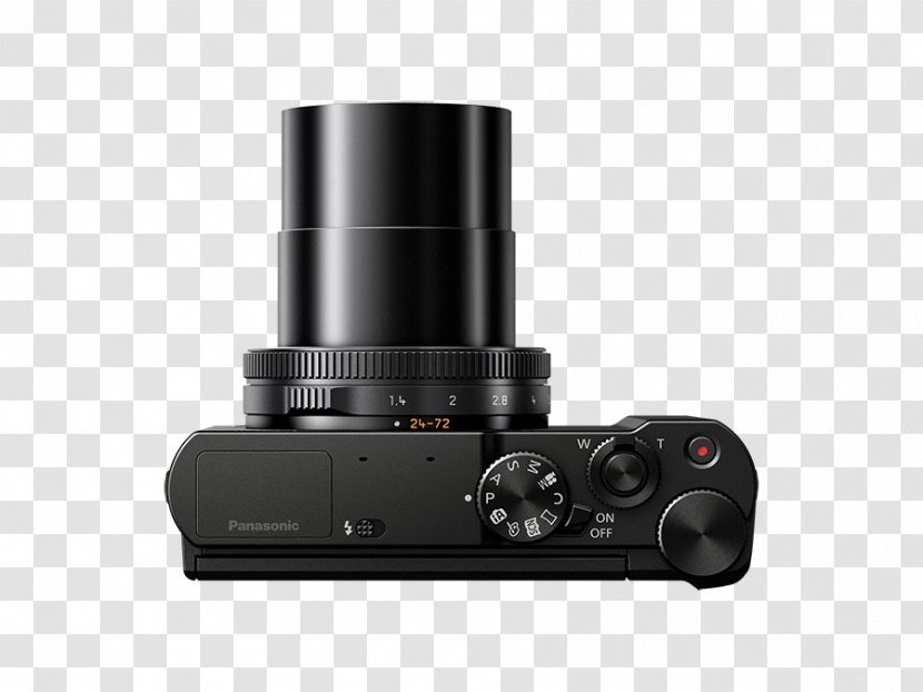 Panasonic Lumix DMC-LX100 Point-and-shoot Camera - 4k Resolution Transparent PNG