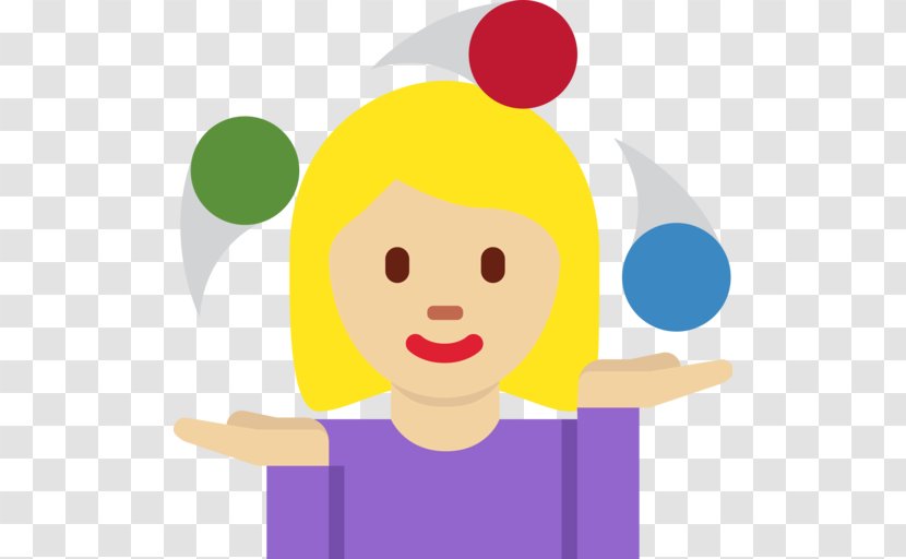 Emojipedia Juggling WhatsApp Blind Item - Flower - Emoji Transparent PNG
