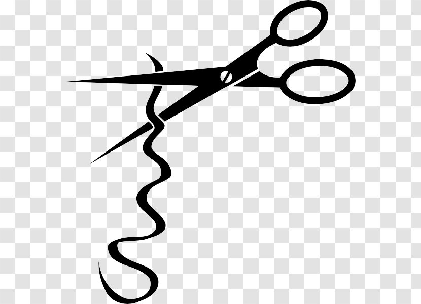 Hairdresser Hair-cutting Shears Scissors Clip Art - Sign Transparent PNG