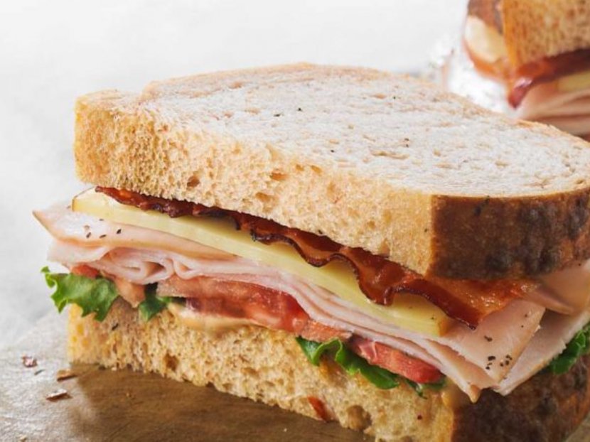 Bacon Gouda Cheese Sandwich BLT Panera Bread - Blt Transparent PNG