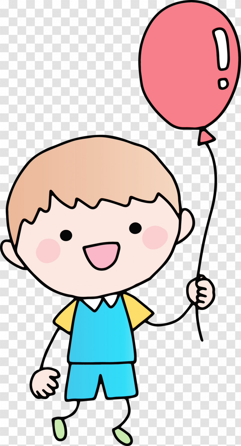 Cartoon Pink M Balloon Character Area Transparent PNG