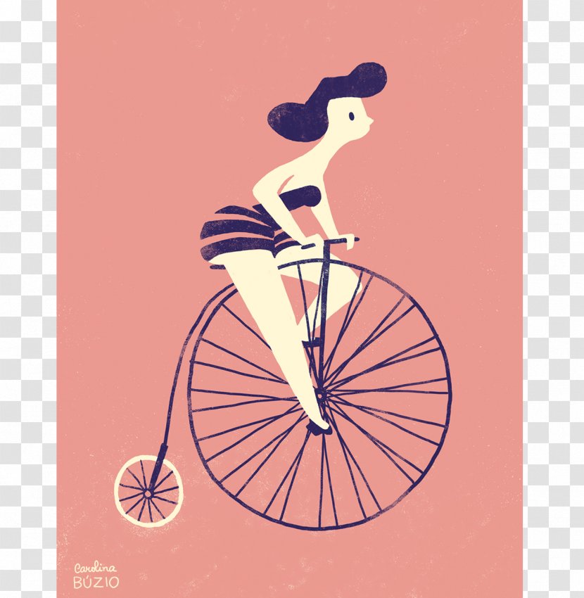 Paper Illustrator Art Drawing - Watercolor - Bicycle Transparent PNG