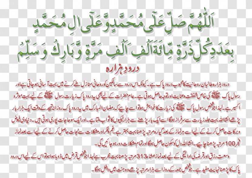 Durood As-salamu Alaykum Hazaras Islam Translation - Text - Assalamu Transparent PNG