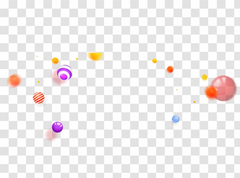 Circle Ball - Multicolored Floating Planet Transparent PNG