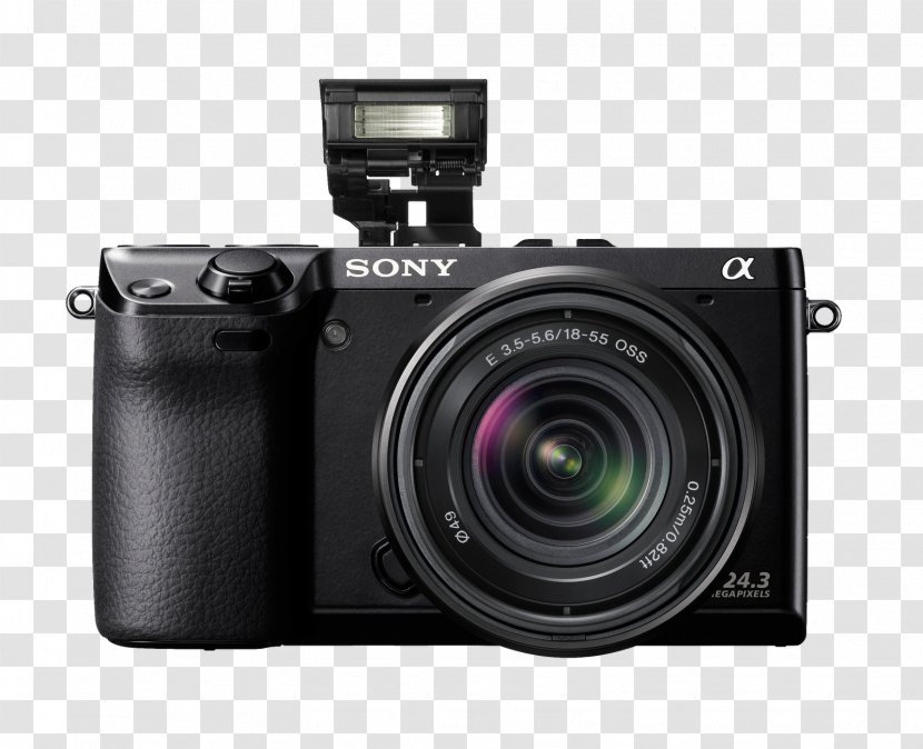 Sony α6000 Alpha 6300 Mirrorless Interchangeable-lens Camera Kit Lens 索尼 - Apsc Transparent PNG