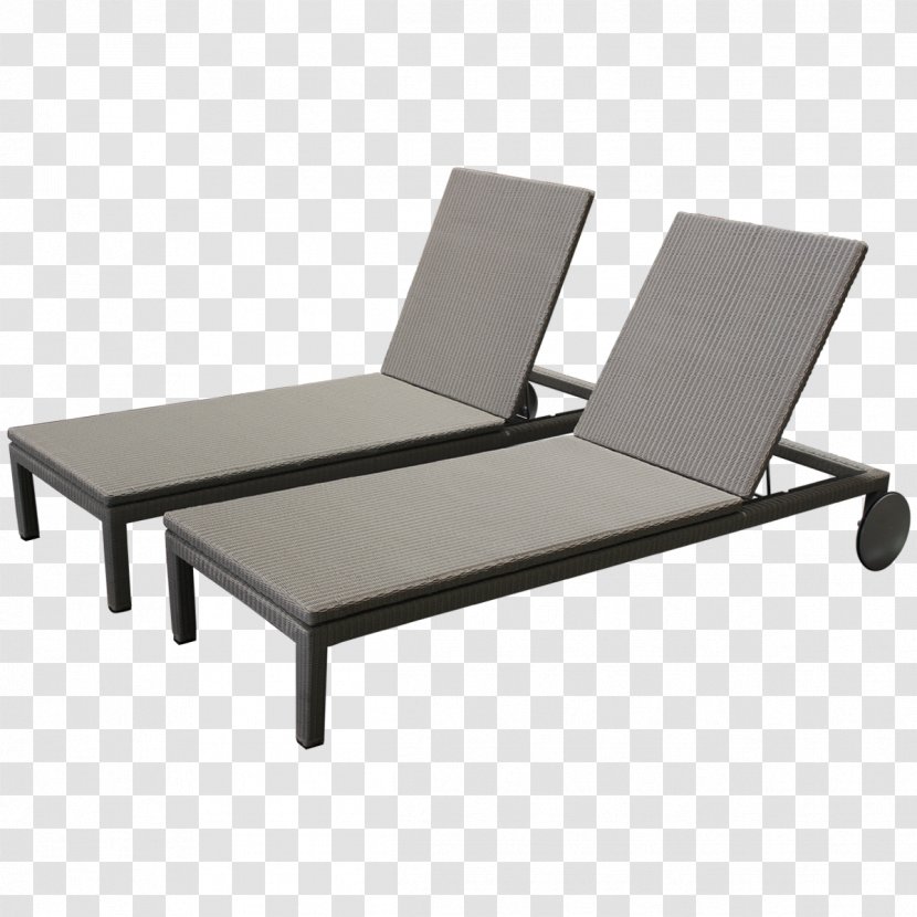 Table Chaise Longue Chair Furniture Daybed - Outdoor Bench Transparent PNG