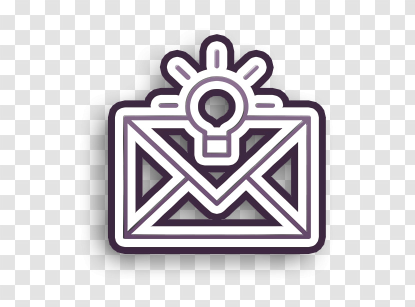 Idea Icon Mail Icon Creative Icon Transparent PNG