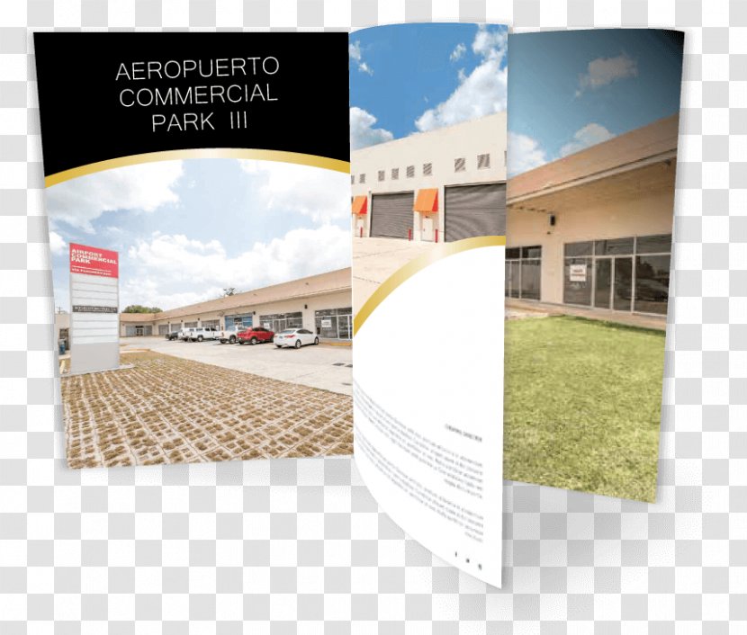 Property Brochure Brand - Airport Transparent PNG