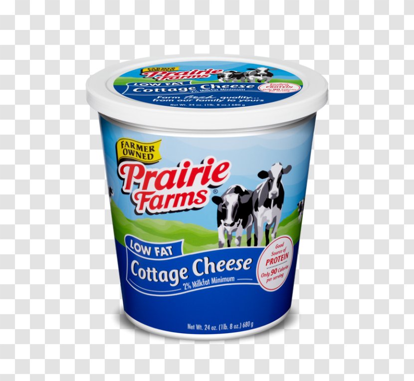 Cottage Cheese Milk Prairie Farms Dairy Food Transparent PNG