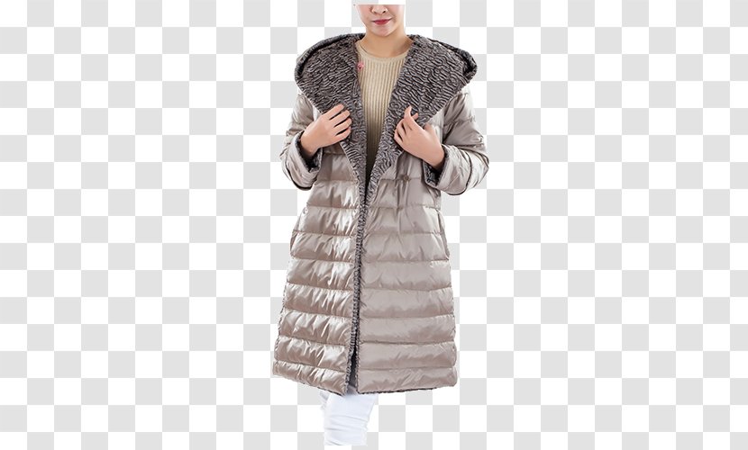Outerwear Jacket Icon - Ms. Hooded Down Transparent PNG