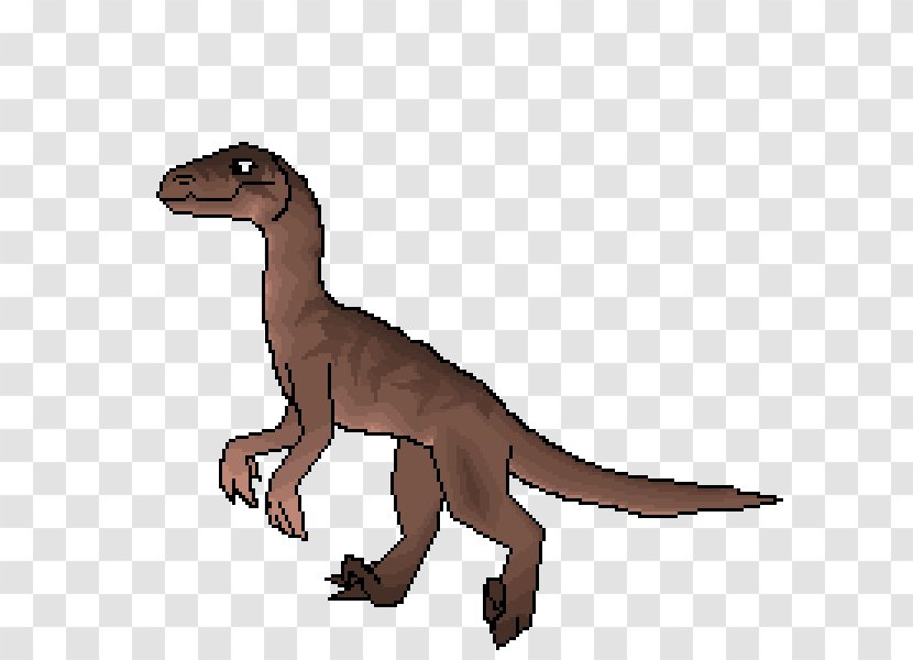Tyrannosaurus Pixel Art Drawing Velociraptor Line - Extinction - Troodon Icon Transparent PNG