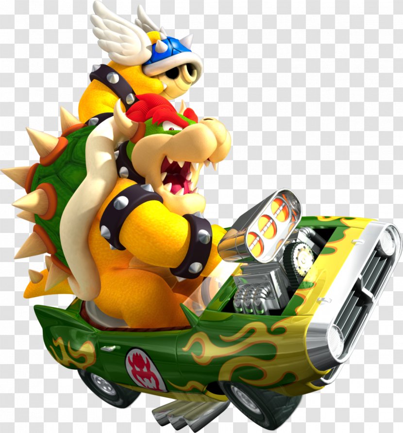 Mario Kart Wii Bros. Bowser - Jr Transparent PNG
