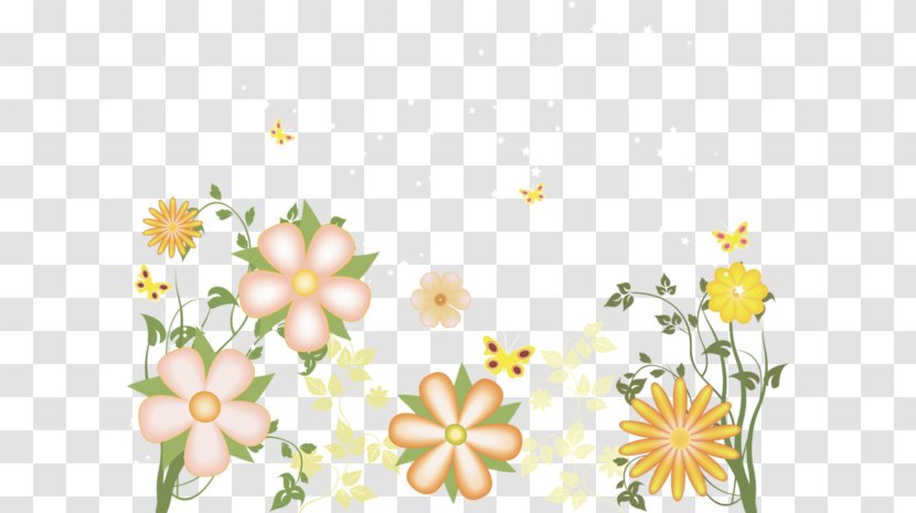 Free Content Flower Clip Art - Symmetry - Chrysanthemum Pattern Hand-painted Cartoon Transparent PNG