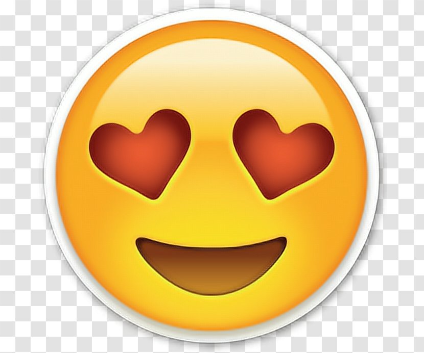 Emoji Emoticon Smiley Clip Art - Heart Transparent PNG