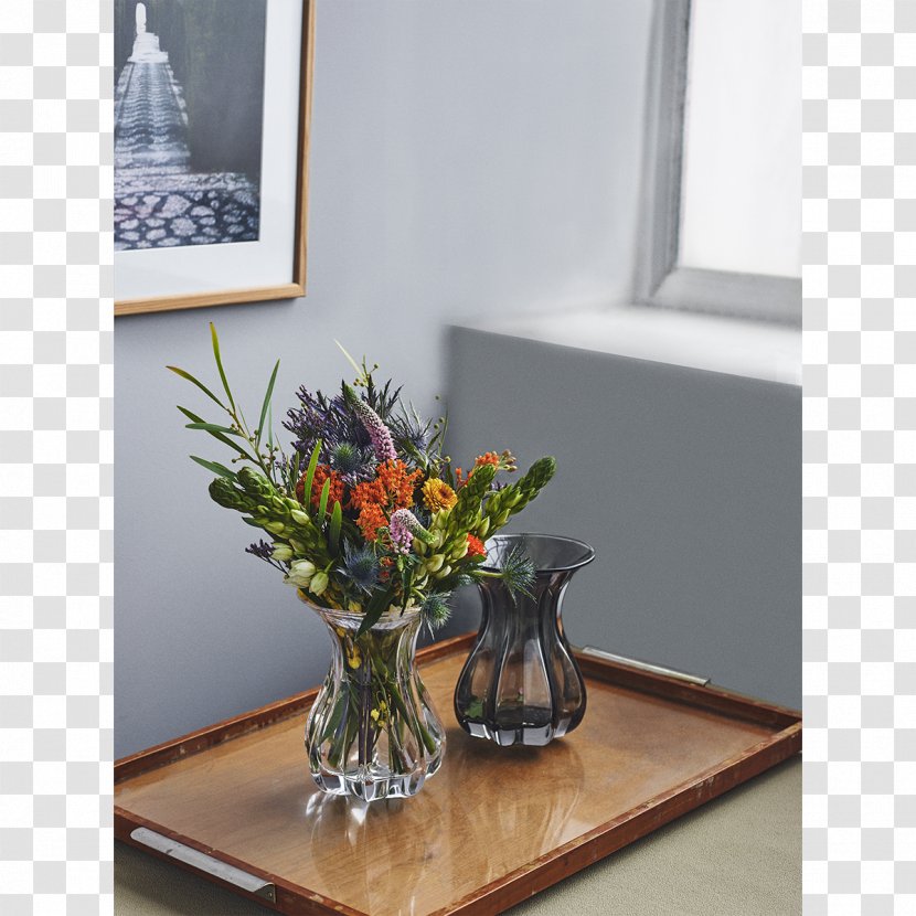 Floral Design Tulip Vase Glass Flower - Floristry - Material Transparent PNG