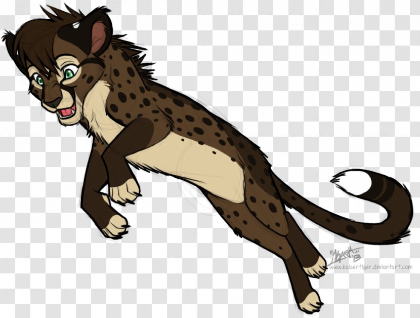 Lion Tiger Cheetah Leopard Cat - Fictional Character - Jump Transparent PNG