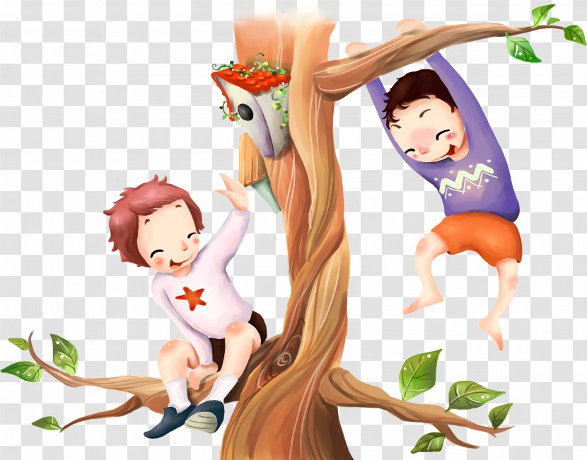 Cartoon Drawing Wallpaper - Silhouette - Tree Transparent PNG