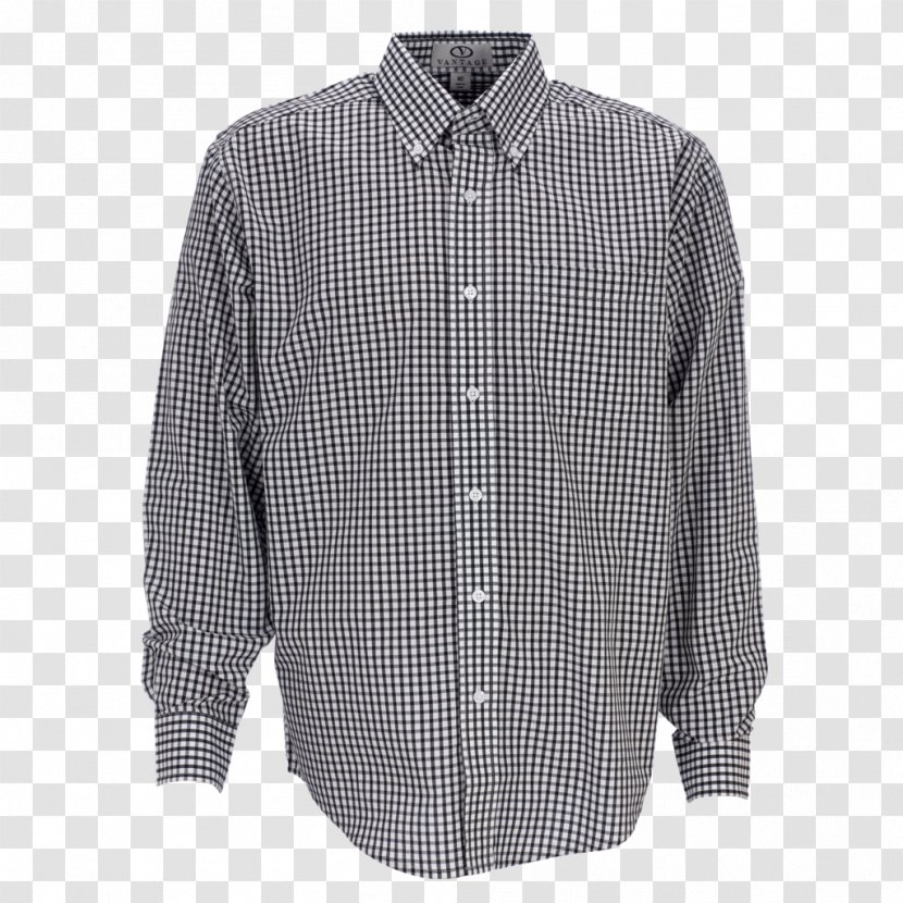 Polo Shirt T-shirt Sleeve Dress - Gingham Checks Transparent PNG