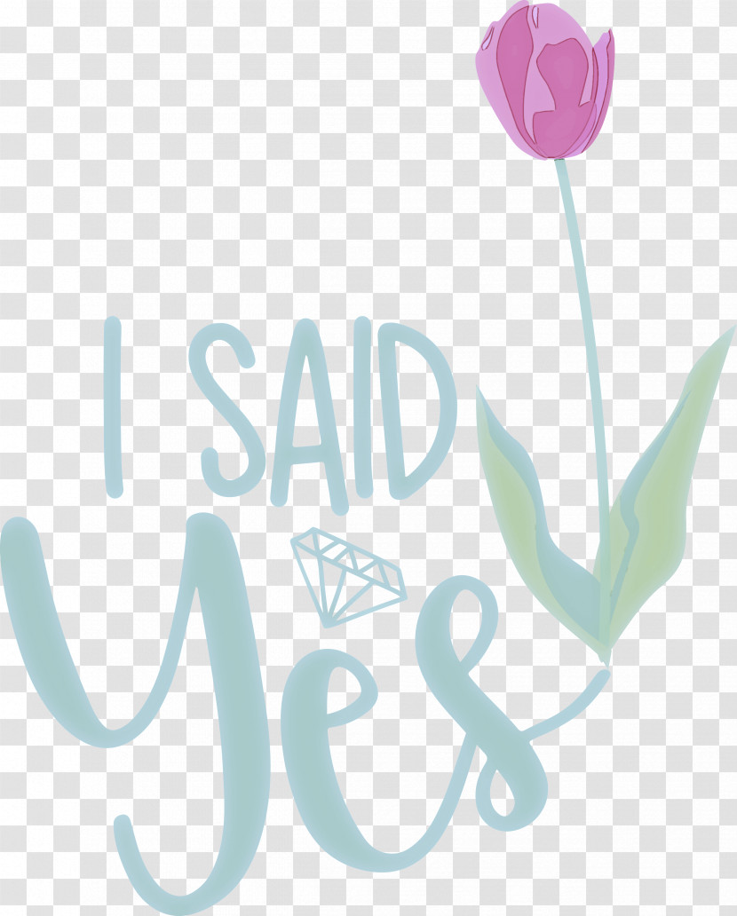 I Said Yes She Said Yes Wedding Transparent PNG