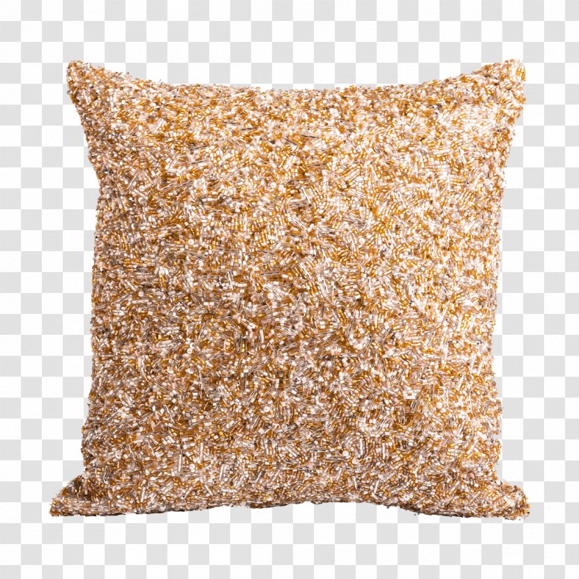 Throw Pillows Metal Cushion Linens - Beads Transparent PNG