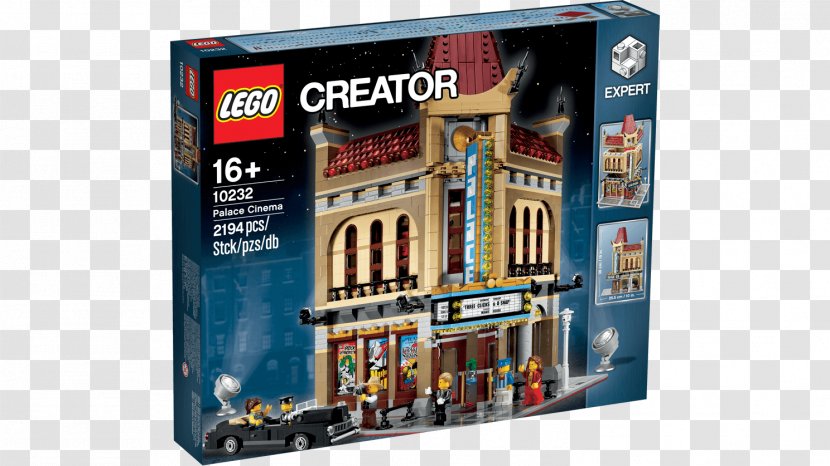 LEGO 10232 Creator Palace Cinema Lego Toy Modular Buildings Transparent PNG